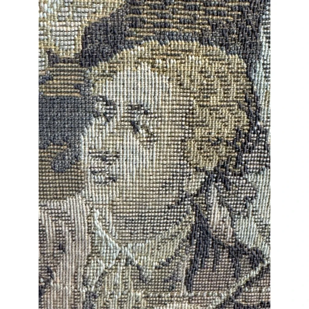 Vintage French‎ Romantic Décor Tapestry Goblins Medieval Art 18/23 Inches